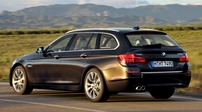 Příčníky BMW 5 Touring 2010- s integrovanými podélníky Wing bar evo