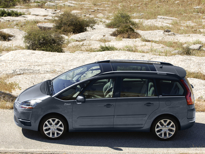 Příčníky Citroen C4 Picasso (Grand Picasso) 07-13 s podélníky Alu tyče