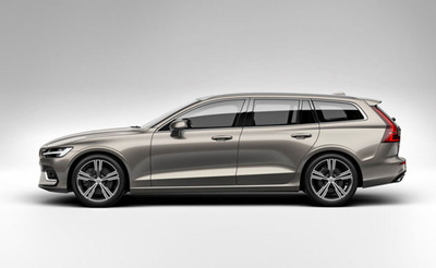 Příčníky Volvo V60 Cross Country 19- s integrovanými podélníky WINGBAR EVO