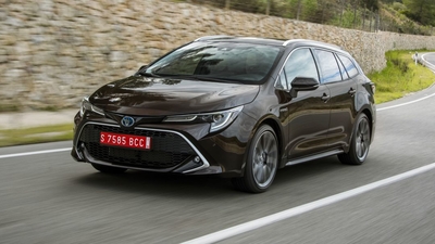 Příčníky Toyota Corolla Touring Sport 2019- integrované podélniky 